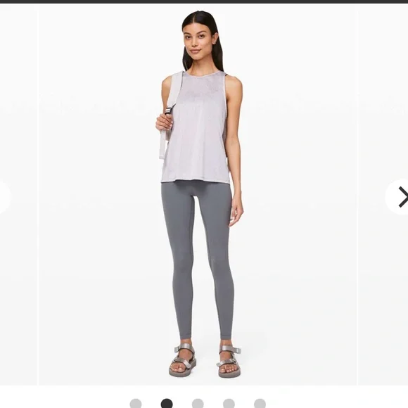 Lululemon Soul Stride Tank Iced Iris - Picture 11 of 12